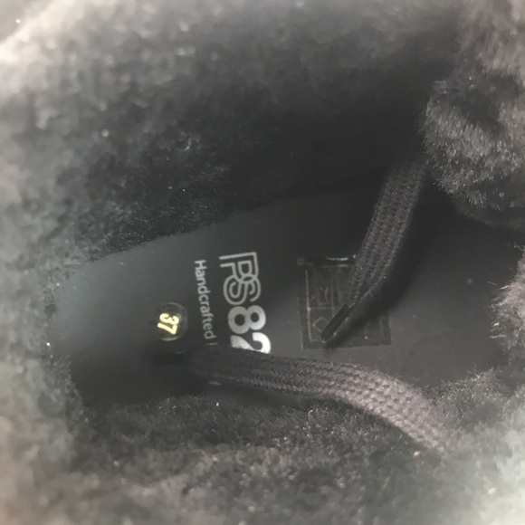 PS821 high top fur sneakers - Picture 8 of 9